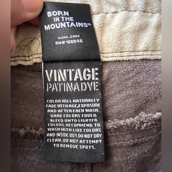 KUHL Rydr Pants Mens 38x30 Brown Canvas Utility Work Pant Straight Leg - Picture 10 of 11